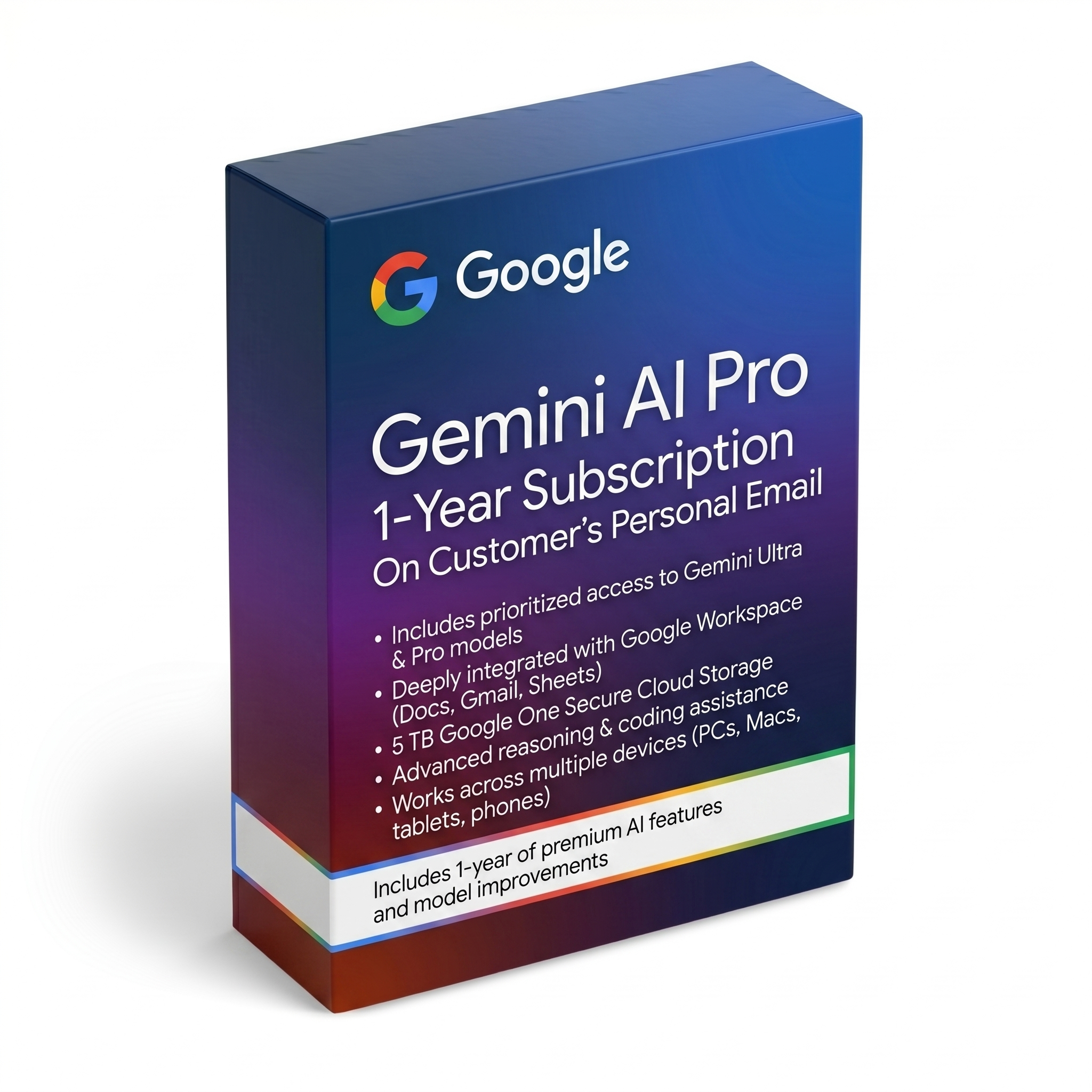 Gemini AI Pro 1 Year