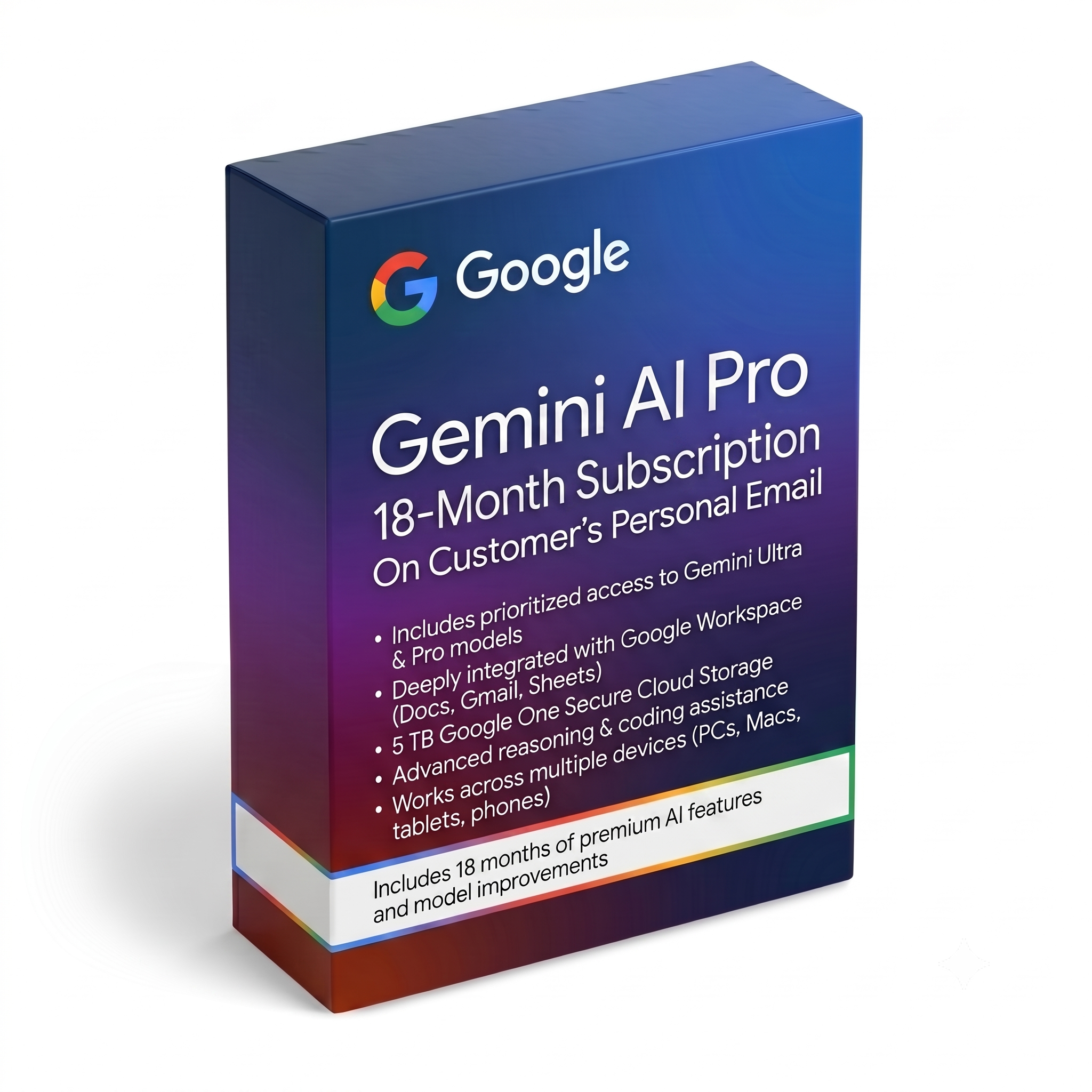 Gemini AI Pro 18 Months